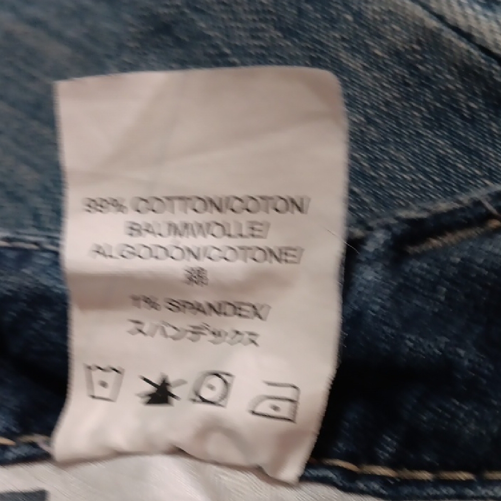 Womens Silver Y2K Jeans Blue Flare & Wide Leg Denim Distressed - Picture 13 of 13